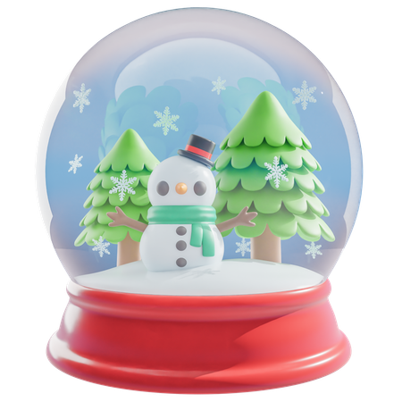 Globo de neve  3D Icon