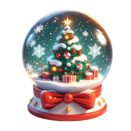 Globo de neve  3D Icon