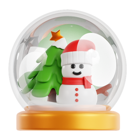 Globo de neve  3D Icon