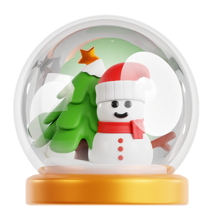 Globo de neve  3D Icon
