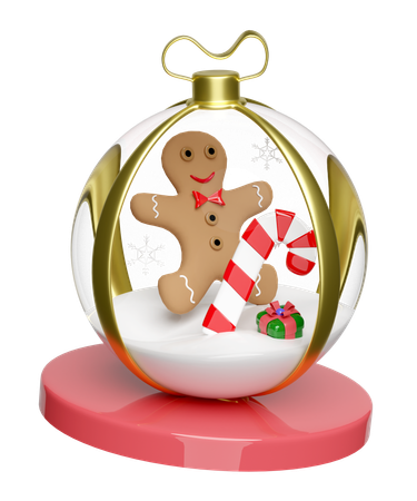 Globo de neve  3D Icon