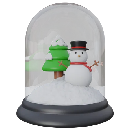 Globo de neve  3D Icon