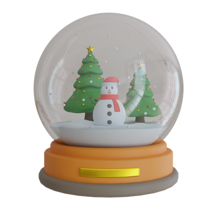 Globo de neve  3D Icon