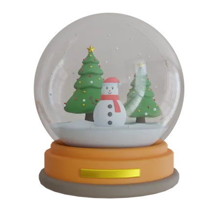 Globo de neve  3D Icon