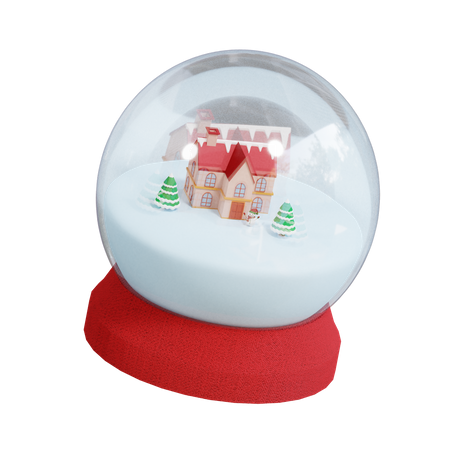 Globo de neve  3D Icon