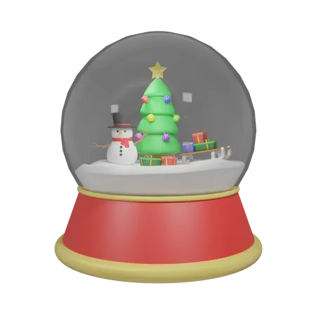 Globo de neve  3D Icon