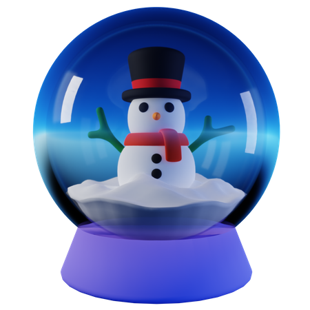 Globo de neve  3D Icon