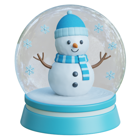 Globo de nieve  3D Icon