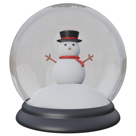 Globo de nieve  3D Icon