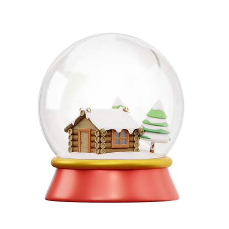 Globo de nieve  3D Icon