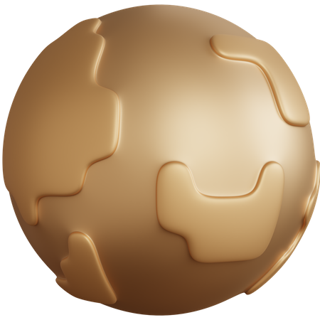 Globo de Oro  3D Icon