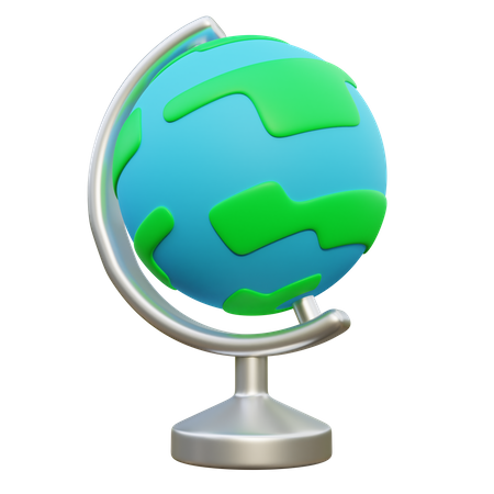 Globo educativo  3D Icon