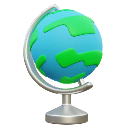 Globo educativo  3D Icon