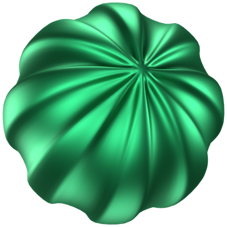 Forma abstracta de globo  3D Icon