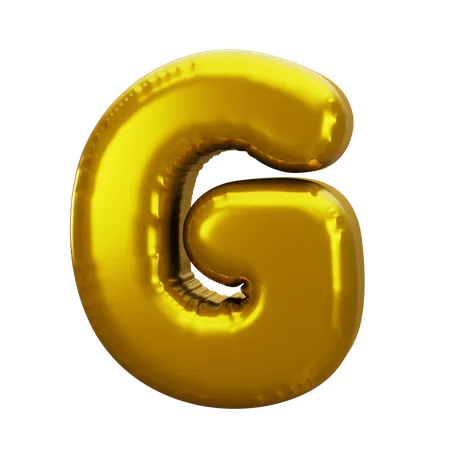 Globo letra g  3D Icon