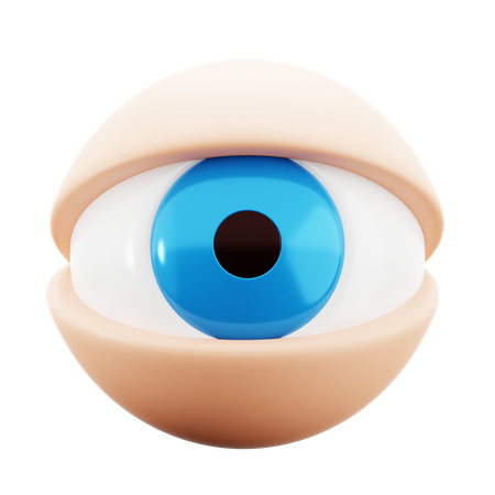 Globo ocular  3D Icon