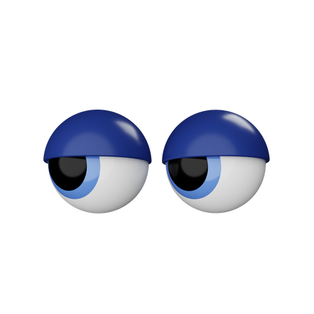 Globo ocular  3D Illustration