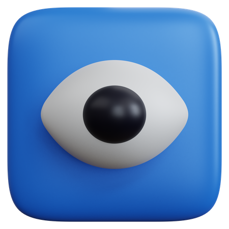 Globo ocular  3D Icon