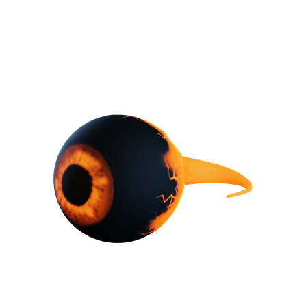 Globo ocular de halloween  3D Illustration