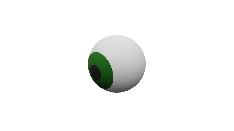 Globo ocular de halloween  3D Icon