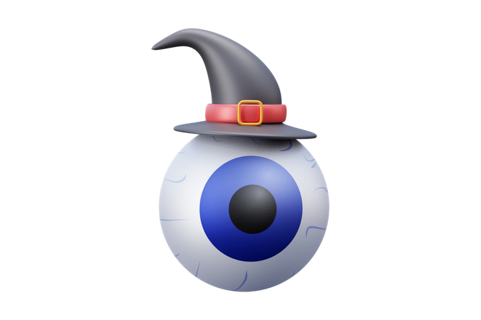 Globo ocular de halloween  3D Icon