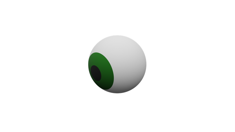 Globo ocular de halloween  3D Icon