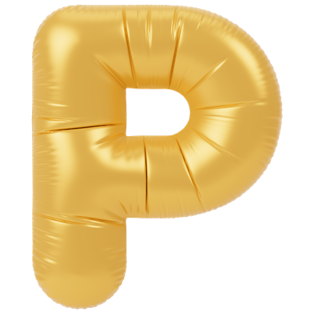 Globo p  3D Icon