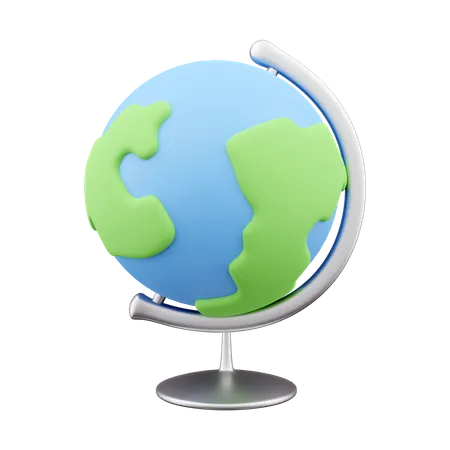 Globo de mesa  3D Icon