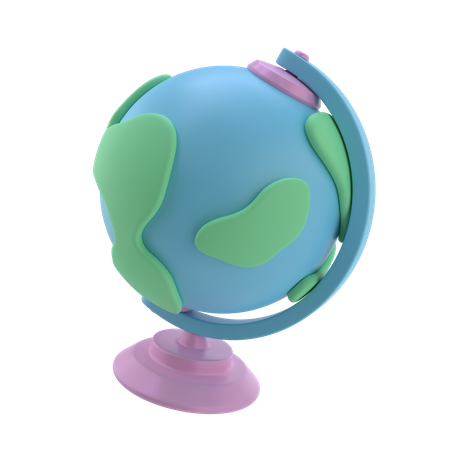 Globo de mesa  3D Icon