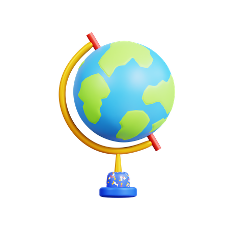 Globo de mesa  3D Icon