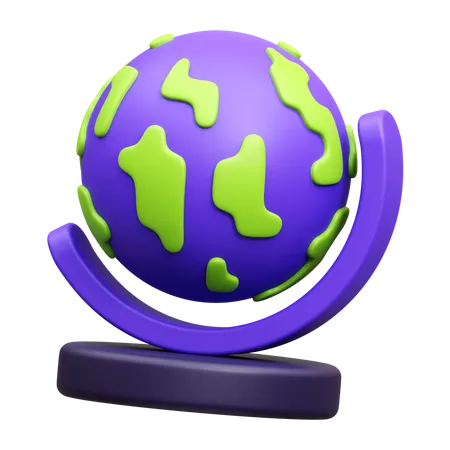 Globo de mesa  3D Icon