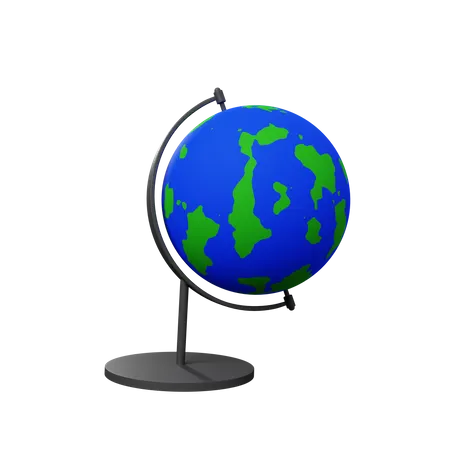 Globo terra  3D Illustration