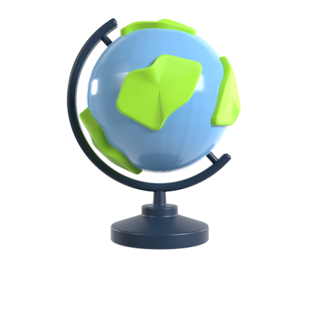 Globo terrestre  3D Icon