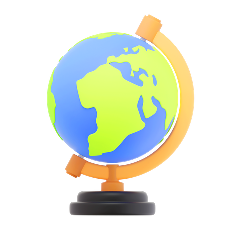 Globo terrestre  3D Icon