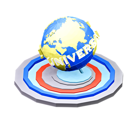 Globo universal  3D Icon