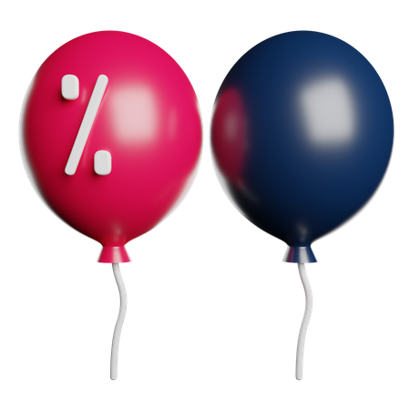 Globos  3D Icon