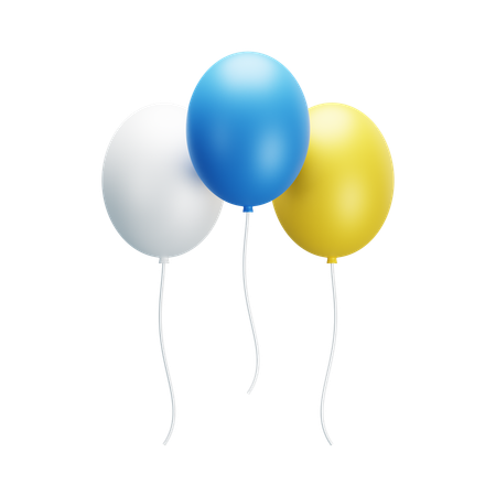 Globos  3D Icon