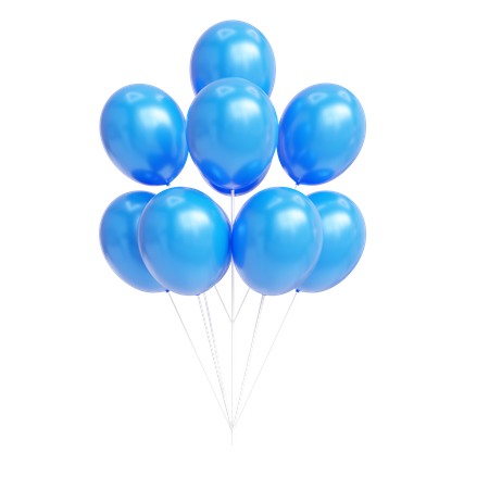 Globos  3D Icon