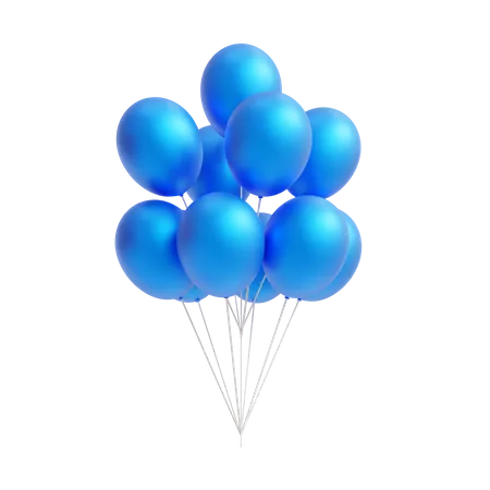 Globos  3D Icon