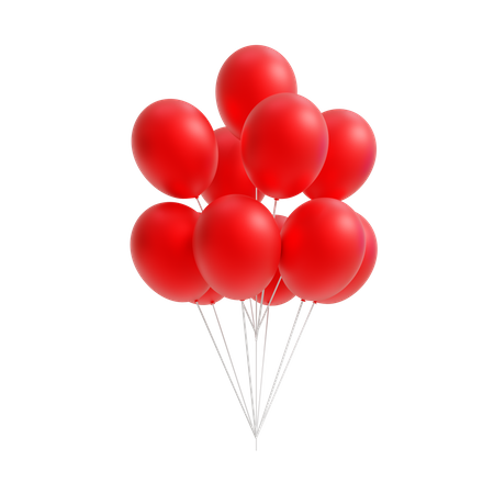 Globos  3D Icon