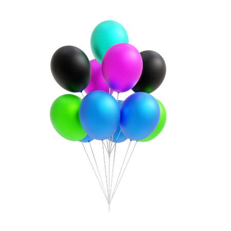 Globos  3D Icon