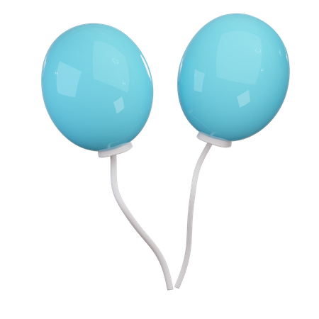 Globos  3D Icon