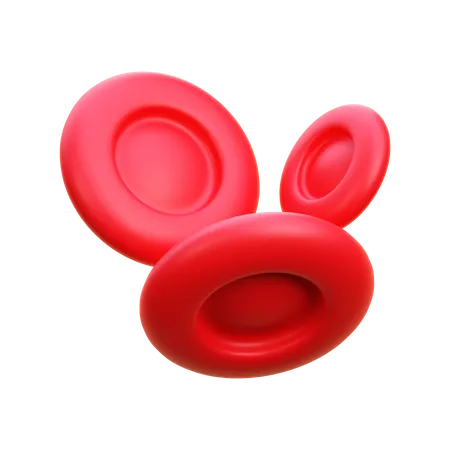 Des globules rouges  3D Icon