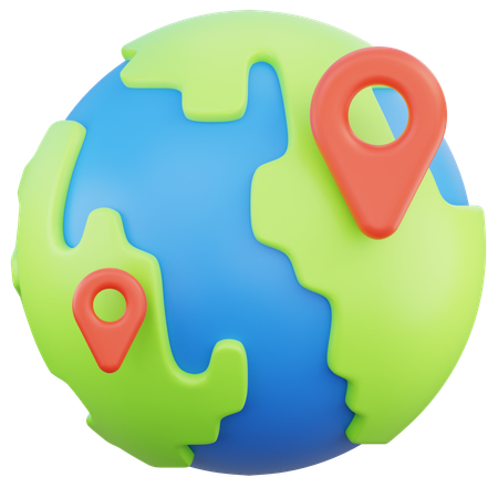 Globus  3D Icon