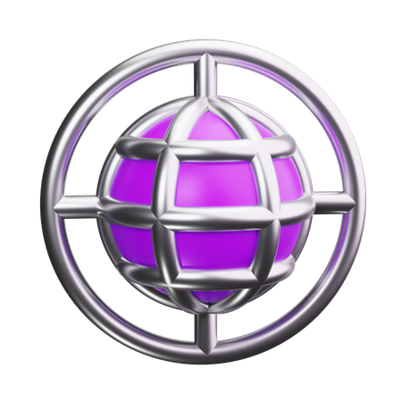 Globus  3D Icon