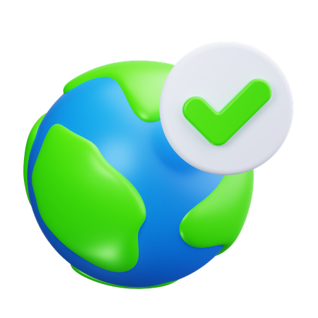 Globus  3D Icon