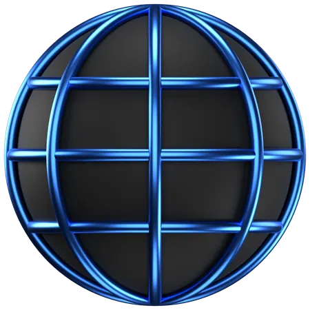 Globus  3D Icon