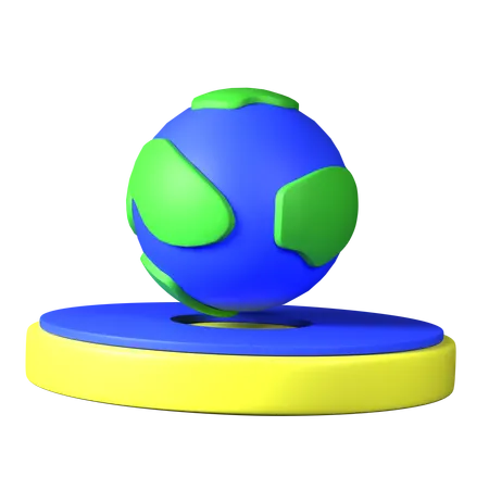 Globus  3D Icon