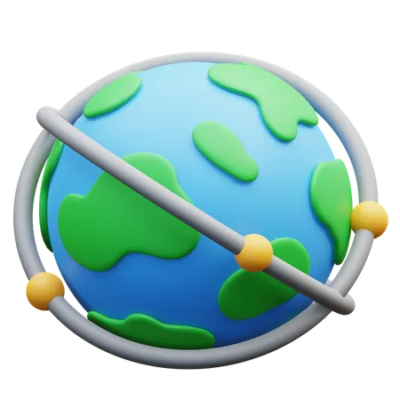Globus  3D Icon