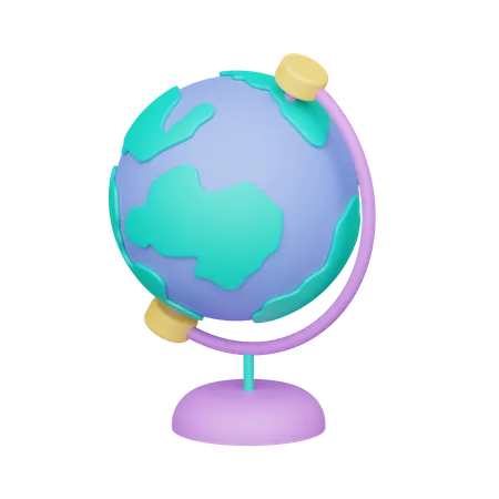 Globus  3D Icon